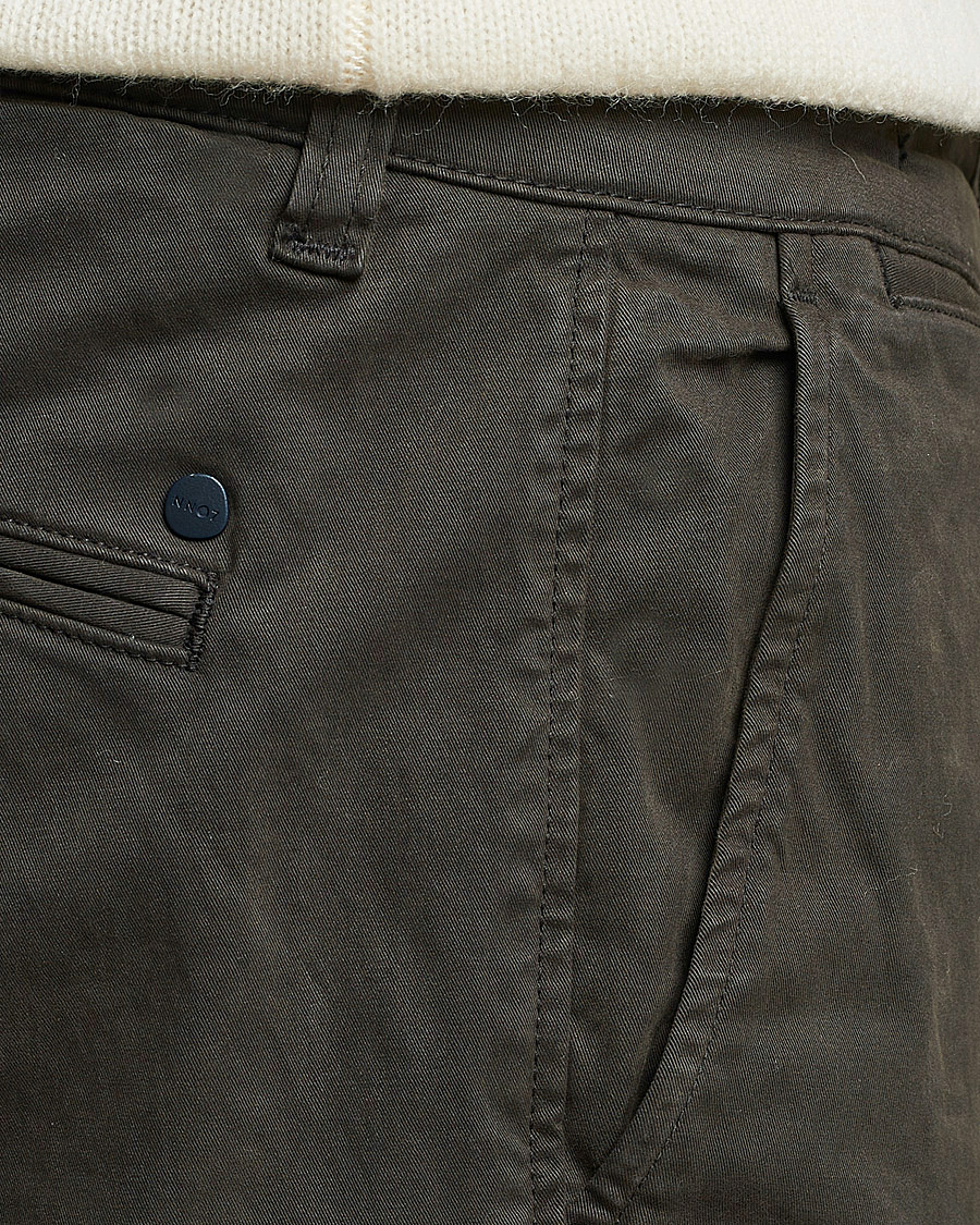 Mies | Housut | NN07 | Marco Slim Fit Stretch Chinos Dark Green