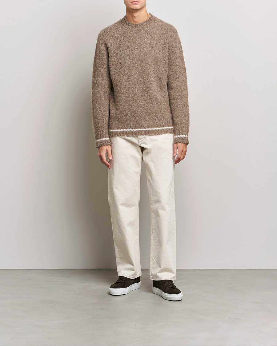 Mies | Puserot | NN07 | Jack Wool Knitted Sweater Nature