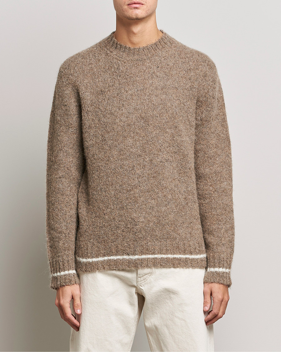 Mies | Puserot | NN07 | Jack Wool Knitted Sweater Nature