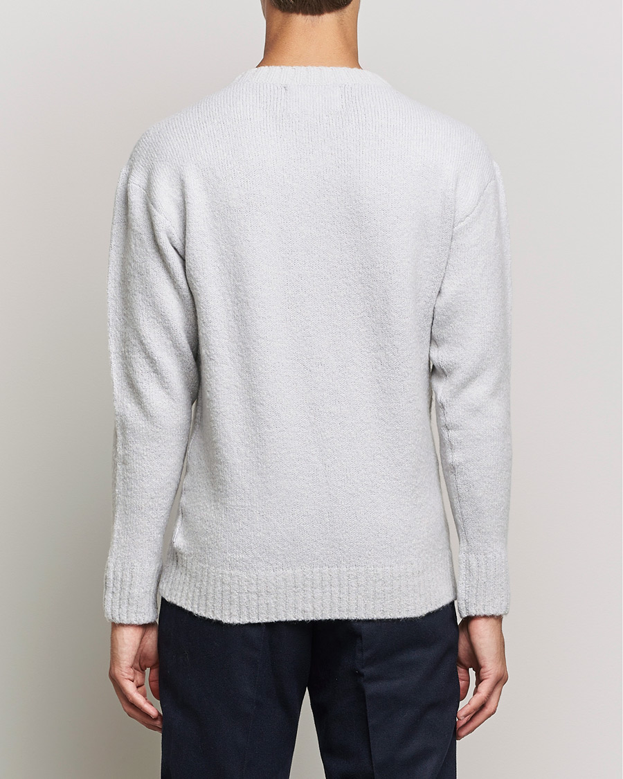 Mies | Puserot | NN07 | Grayson Knitted V-Neck Sweater Light Grey