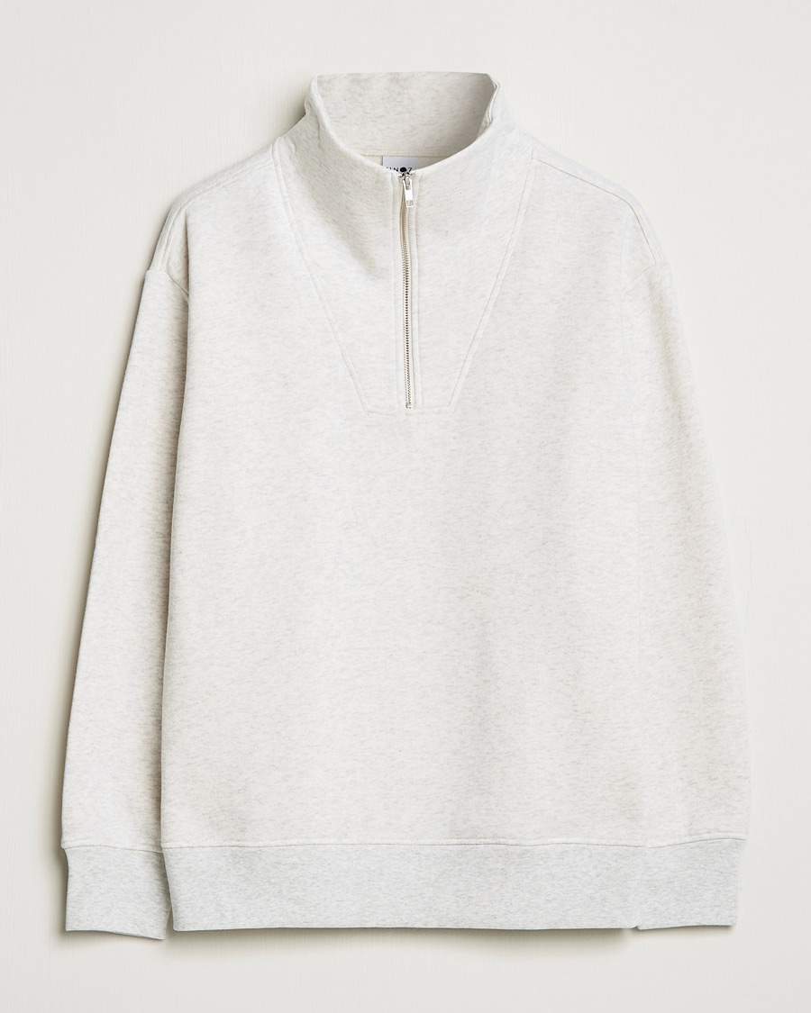 Mies | Puserot | NN07 | Briggs Jersey Half Zip Oat