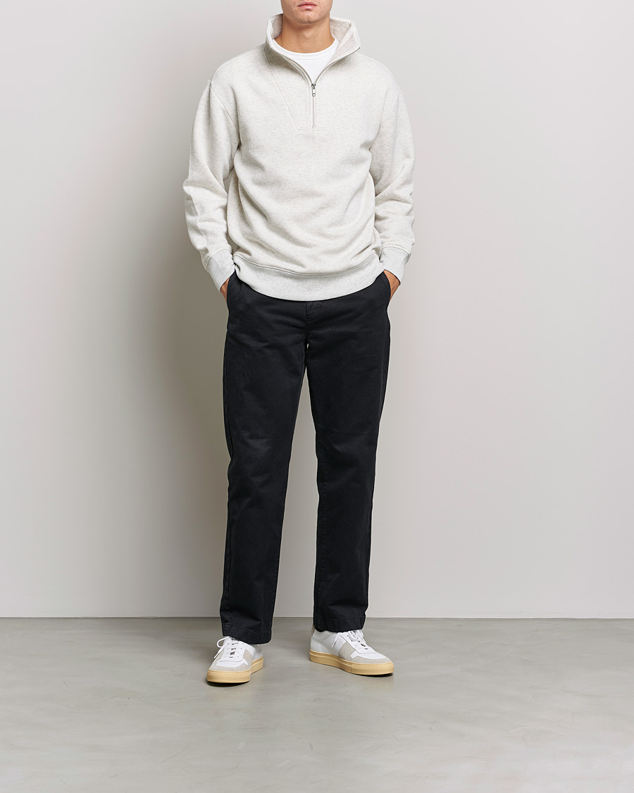 Mies | Puserot | NN07 | Briggs Jersey Half Zip Oat