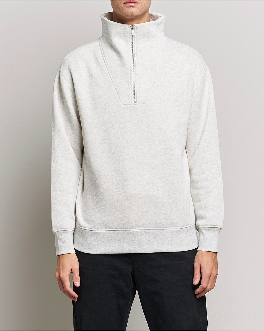 Mies | Puserot | NN07 | Briggs Jersey Half Zip Oat