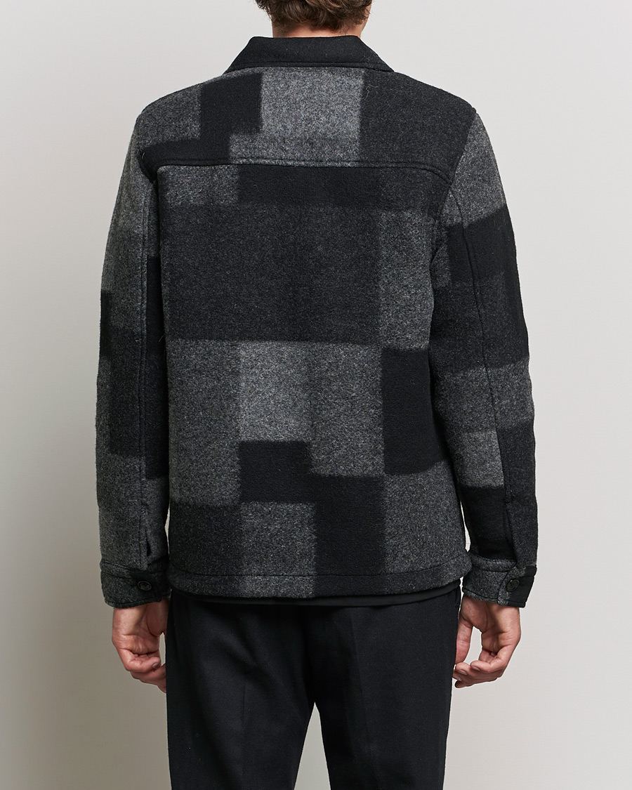 Mies | Takit | NN07 | Wilas Checked Flight Jacket Black