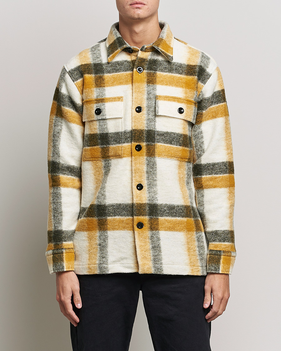 Mies | Takit | NN07 | Soren Checked Jacket Yellow Multi
