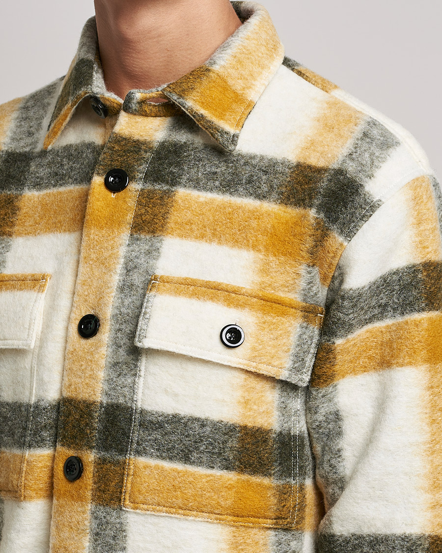 Mies | Takit | NN07 | Soren Checked Jacket Yellow Multi