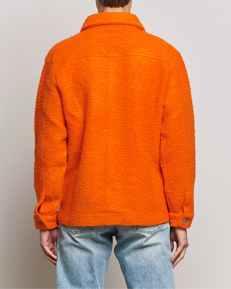 Mies | Puserot | NN07 | Olav Fleece Jacket Bright Orange