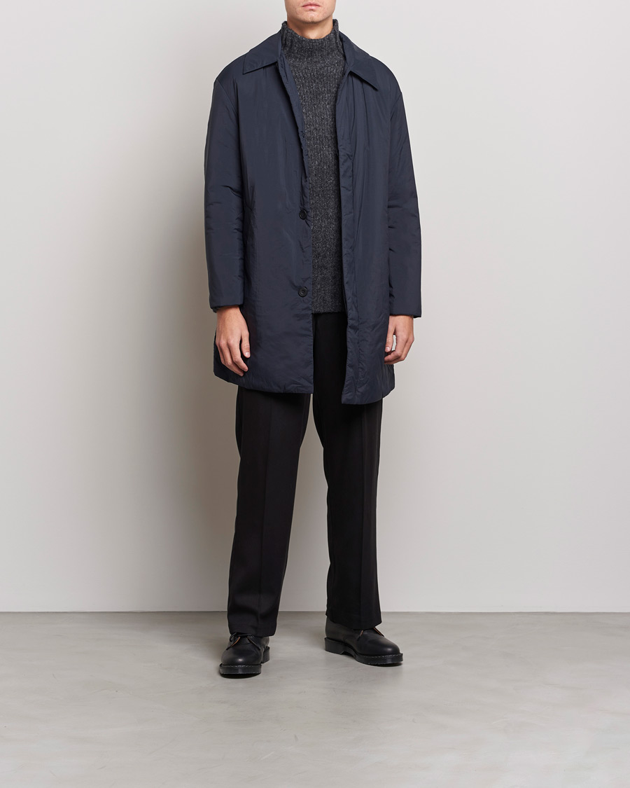 Mies | Takit | NN07 | Puffer Primaloft Packable Car Coat Navy