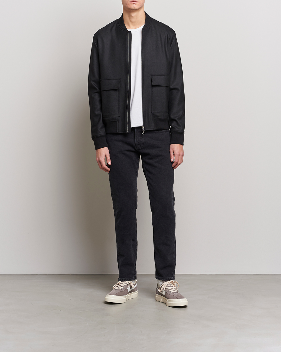 Mies | Farkut | Nudie Jeans | Grim Tim Organic Jeans Almost Black