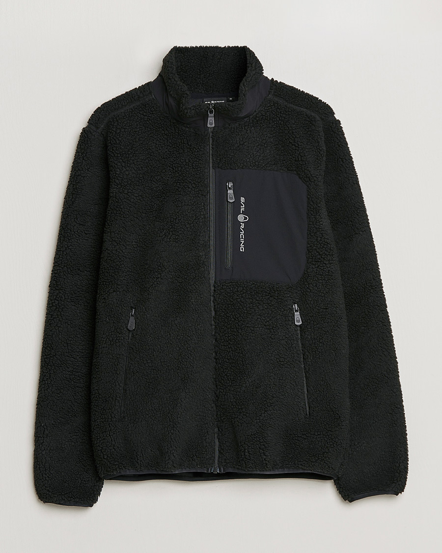 Mies | Puserot | Sail Racing | Bowman Pile Zip Jacket Carbon