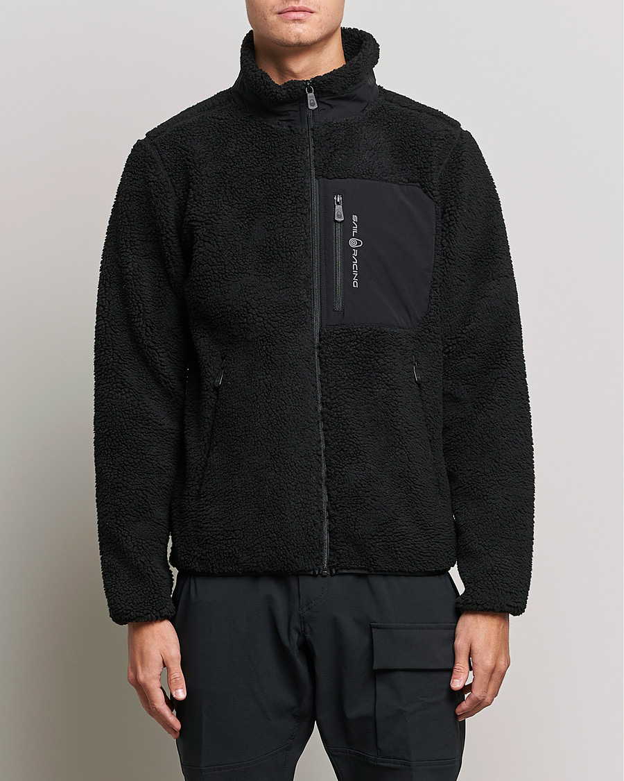 Mies | Puserot | Sail Racing | Bowman Pile Zip Jacket Carbon