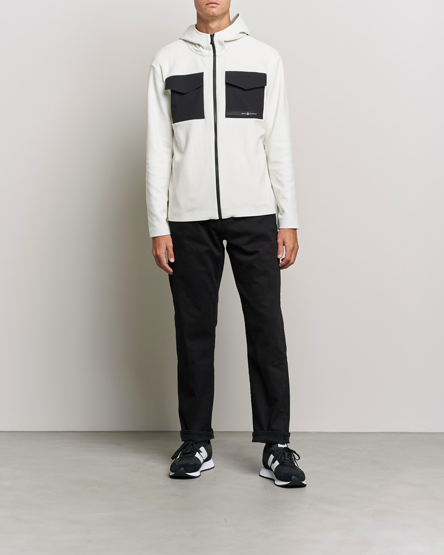 Mies | Puserot | Sail Racing | Race Edition Tech Hood Storm White