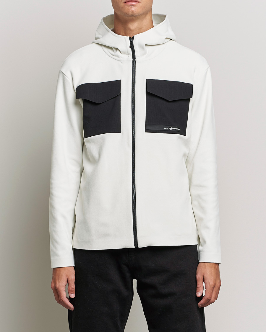 Mies | Puserot | Sail Racing | Race Edition Tech Hood Storm White