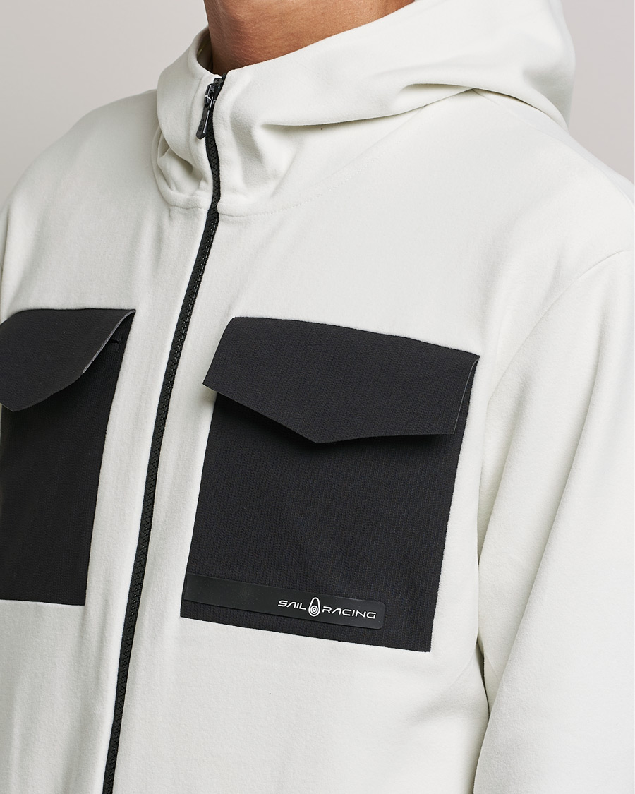 Mies | Puserot | Sail Racing | Race Edition Tech Hood Storm White