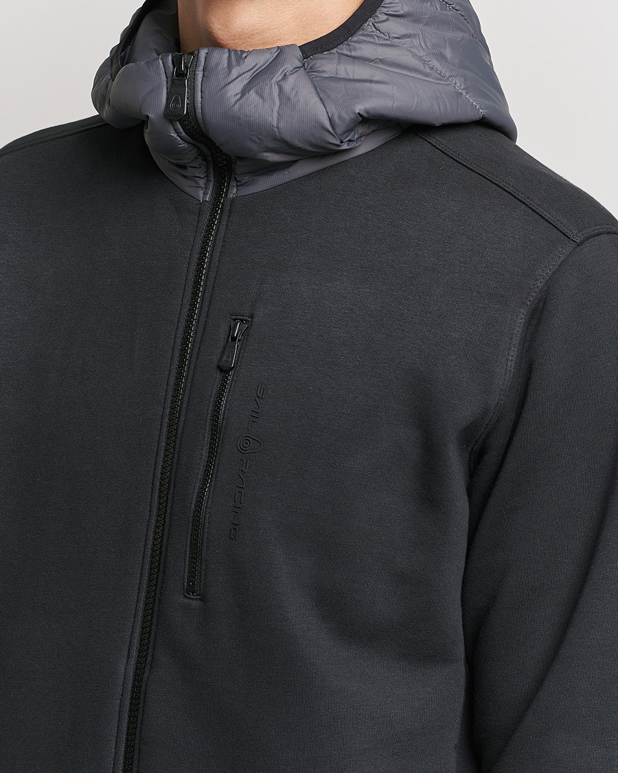 Mies | Puserot | Sail Racing | Bowman Down Zip Hood Carbon