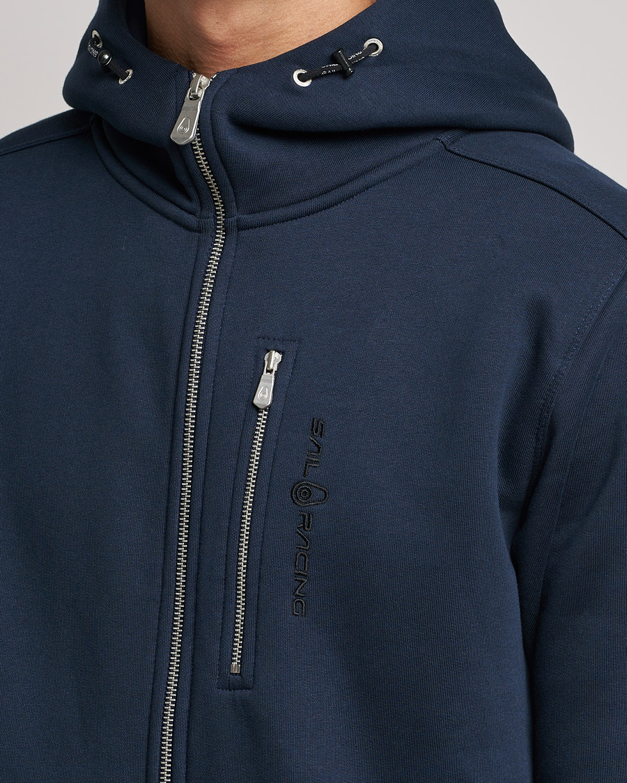 Mies | Puserot | Sail Racing | Bowman Full Zip Hoodie Dark Navy