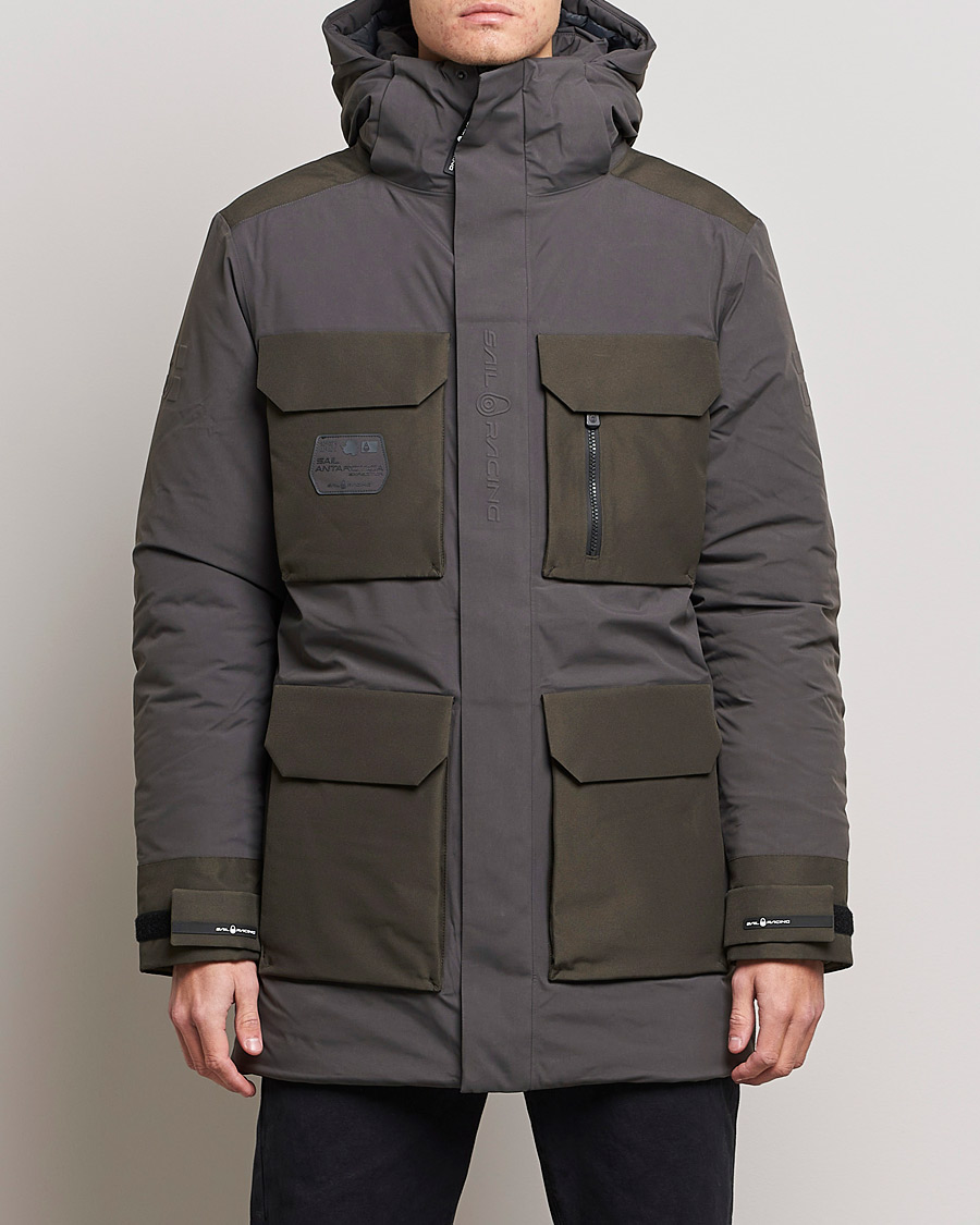 Mies | Takit | Sail Racing | Glacier Bay Parka Asphalt