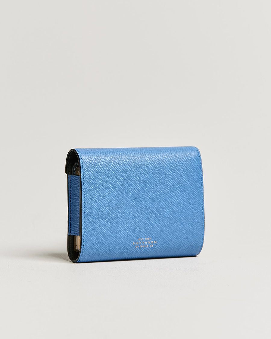 Mies | Smythson Double Playing Case Nile Blue | Smythson | Double Playing Case Nile Blue