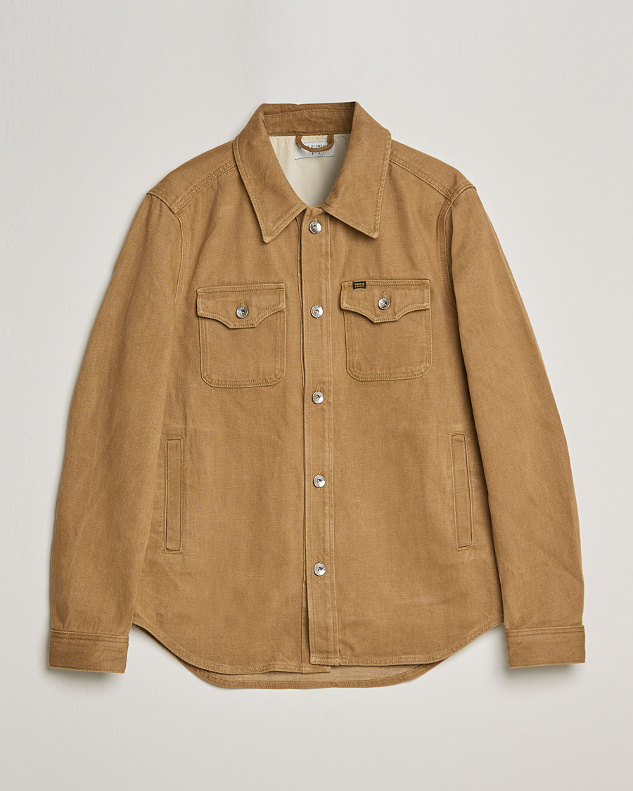 Mies | Takit | Tiger of Sweden | Get Denim Jacket Light Camel