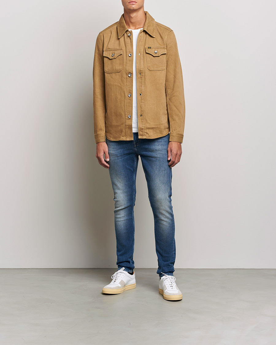Mies | Takit | Tiger of Sweden | Get Denim Jacket Light Camel