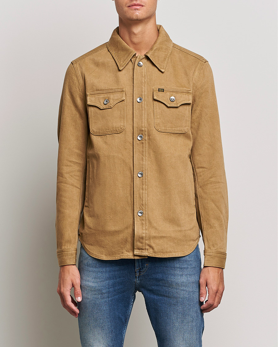 Mies | Takit | Tiger of Sweden | Get Denim Jacket Light Camel