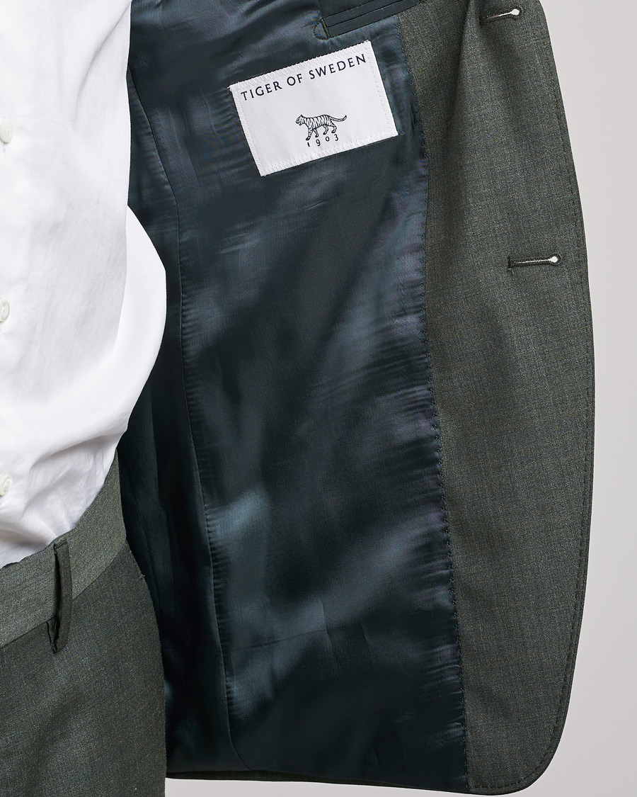 Mies | Pikkutakit | Tiger of Sweden | Justin Blazer Dusty Green