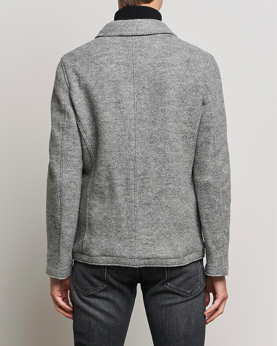 Mies | Pikkutakit | Tiger of Sweden | Gio Knitted Wool Blazer Light Grey