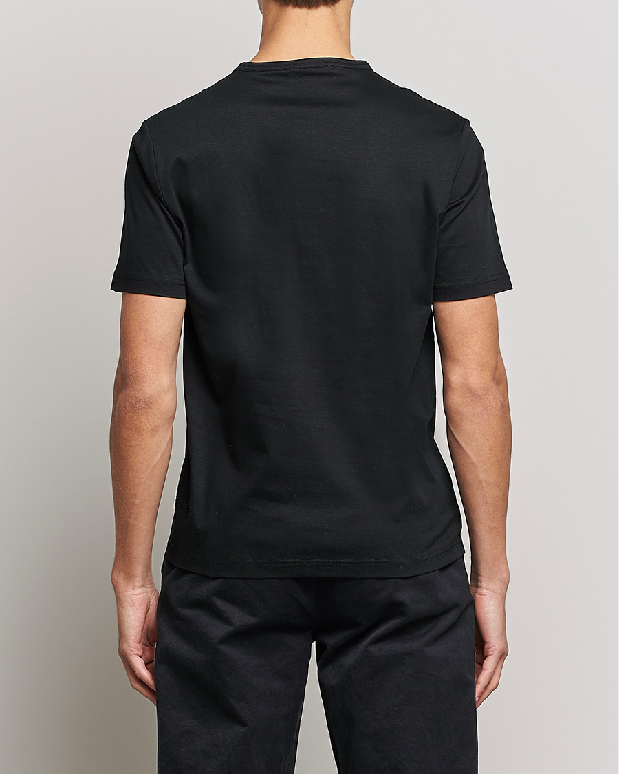 Mies | T-paidat | Tiger of Sweden | Olaf Mercerized Cotton Tee Black