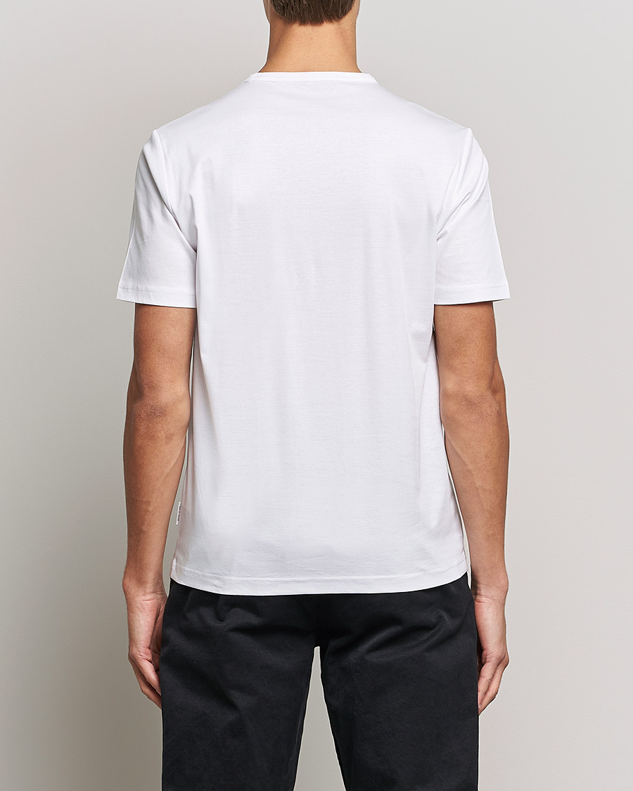 Mies | T-paidat | Tiger of Sweden | Olaf Mercerized Cotton Tee Pure White
