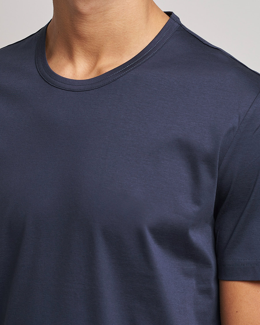 Mies | T-paidat | Tiger of Sweden | Olaf Mercerized Cotton Tee Light Ink