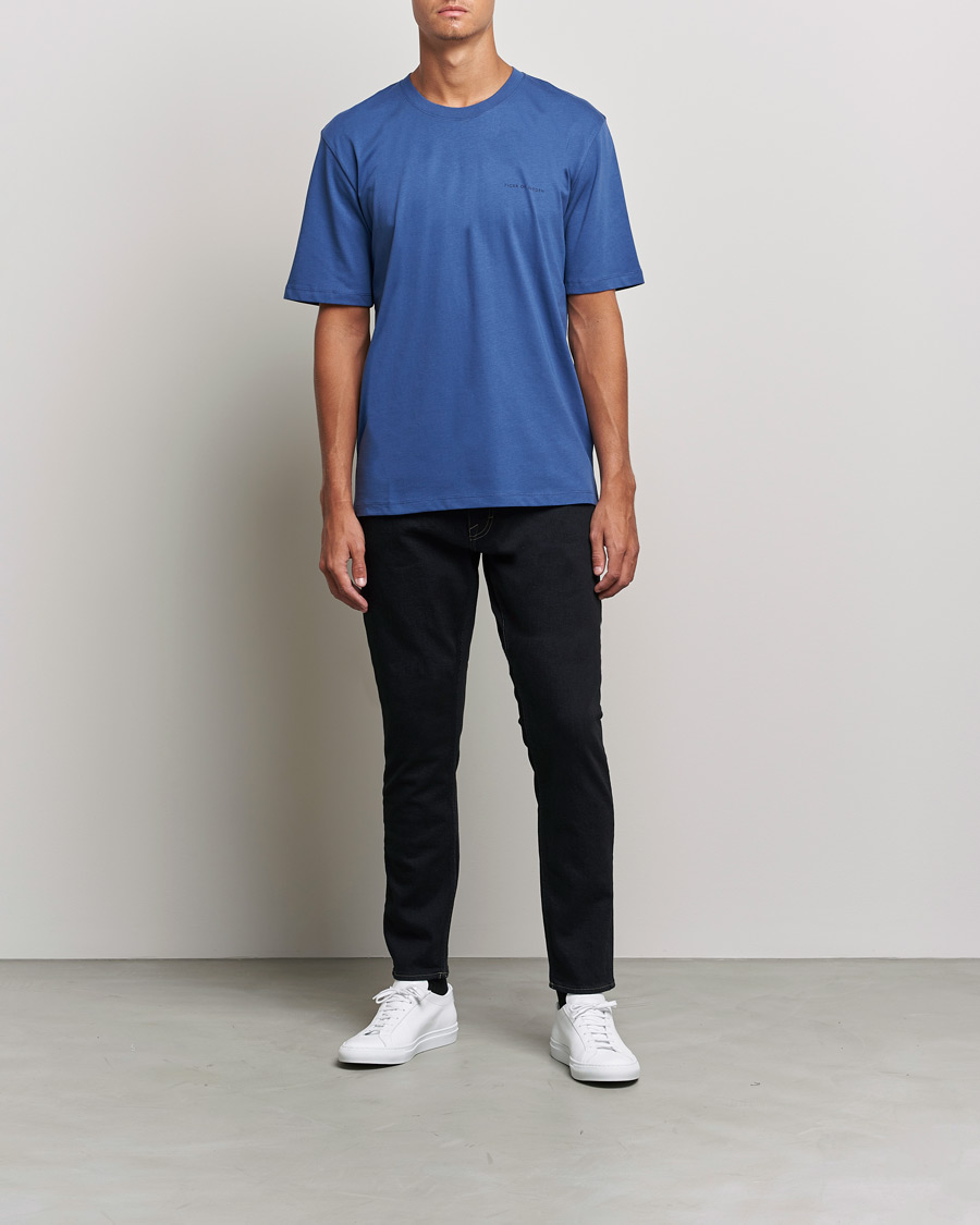 Mies | T-paidat | Tiger of Sweden | P Cotton Jersey Tee Atlantic Blue