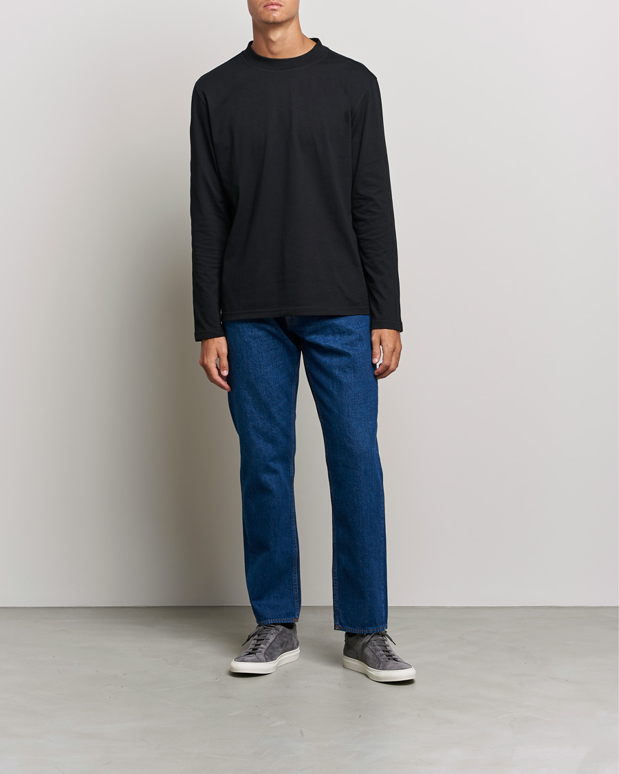 Mies | T-paidat | Tiger of Sweden | Landler Long Sleeve Tee Black