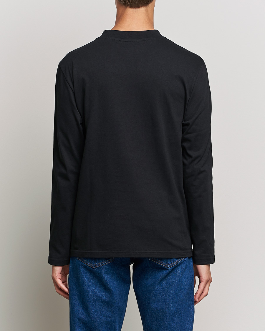 Mies | T-paidat | Tiger of Sweden | Landler Long Sleeve Tee Black