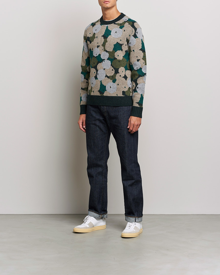Mies | Puserot | Tiger of Sweden | Rayan Wool Sweater Print