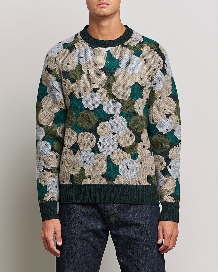 Mies | Puserot | Tiger of Sweden | Rayan Wool Sweater Print