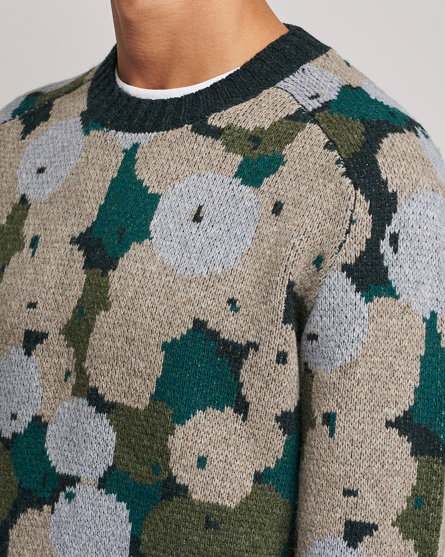 Mies | Puserot | Tiger of Sweden | Rayan Wool Sweater Print
