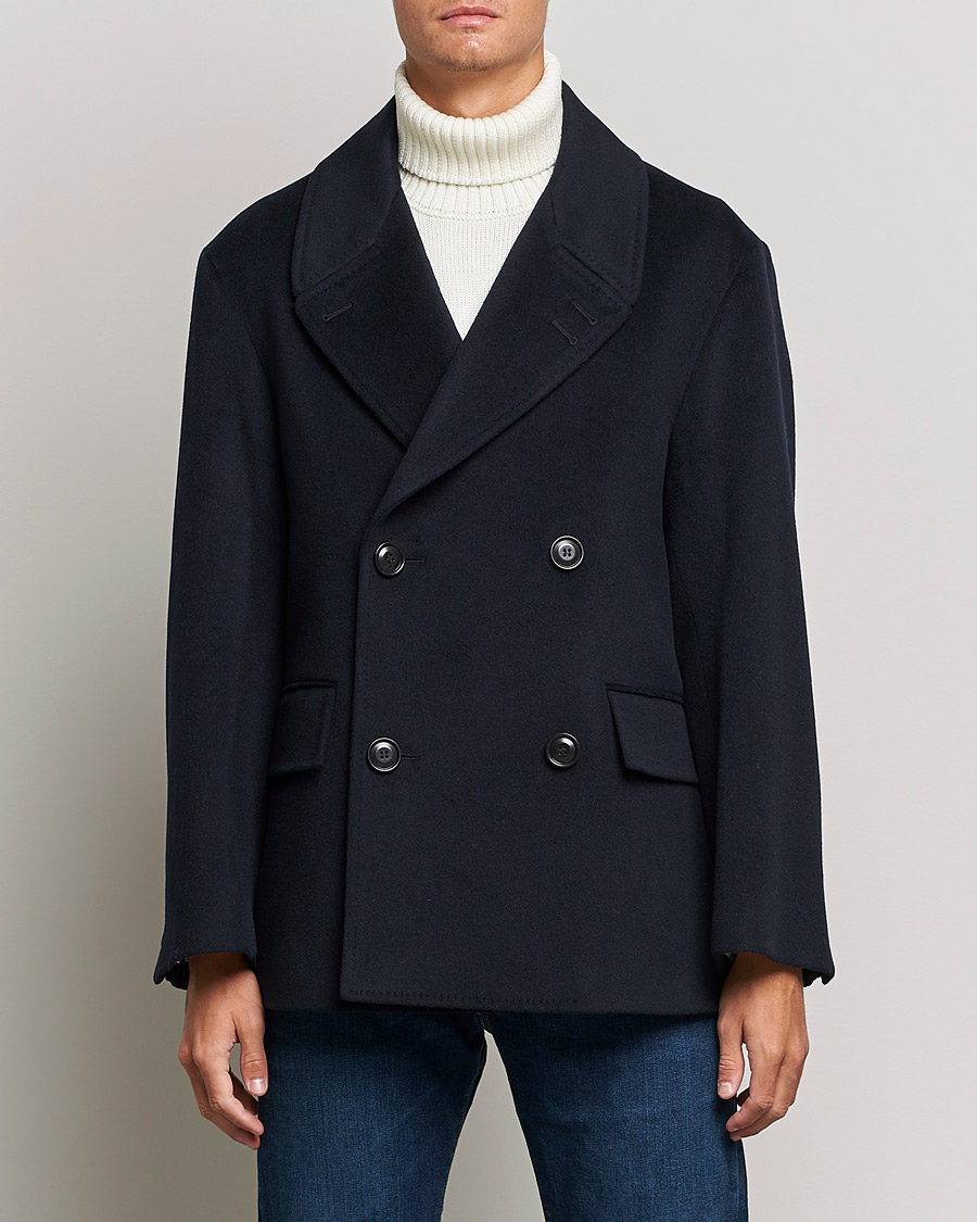 Mies | Takit | Tiger of Sweden | Eerik Wool Peacoat Light Ink