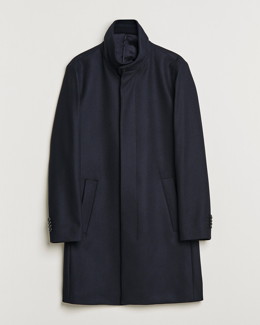 Mies | Takit | Tiger of Sweden | Aleric Wool Coat Light Ink