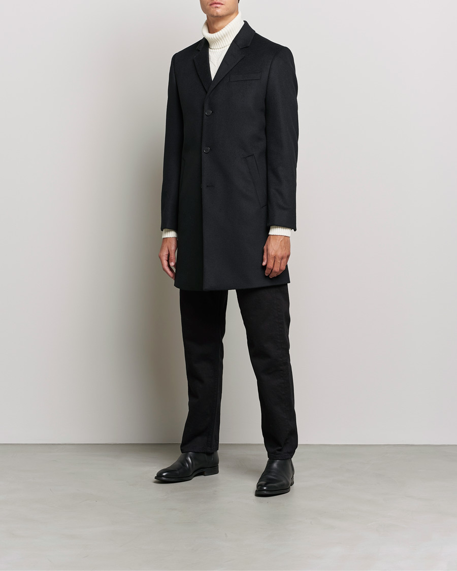 Mies | Business & Beyond | Tiger of Sweden | Cempsey Wool Cashmere Coat Black