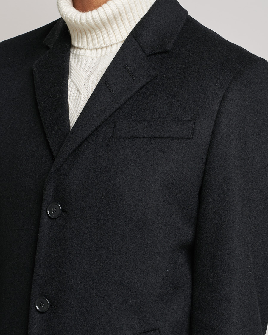Mies | Takit | Tiger of Sweden | Cempsey Wool Cashmere Coat Black