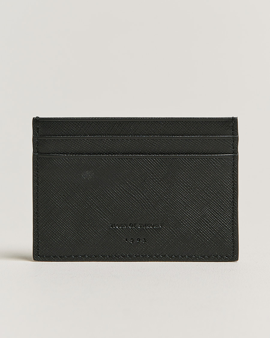 Miehet |  | Tiger of Sweden | Wharf Leather Card Holder Black