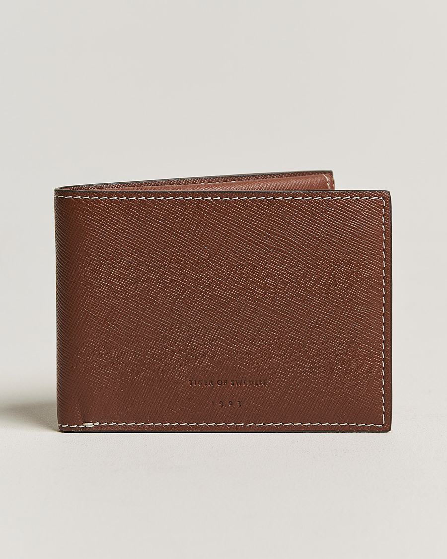 Miehet |  | Tiger of Sweden | Wivalius Leather Card Holder Light Brown