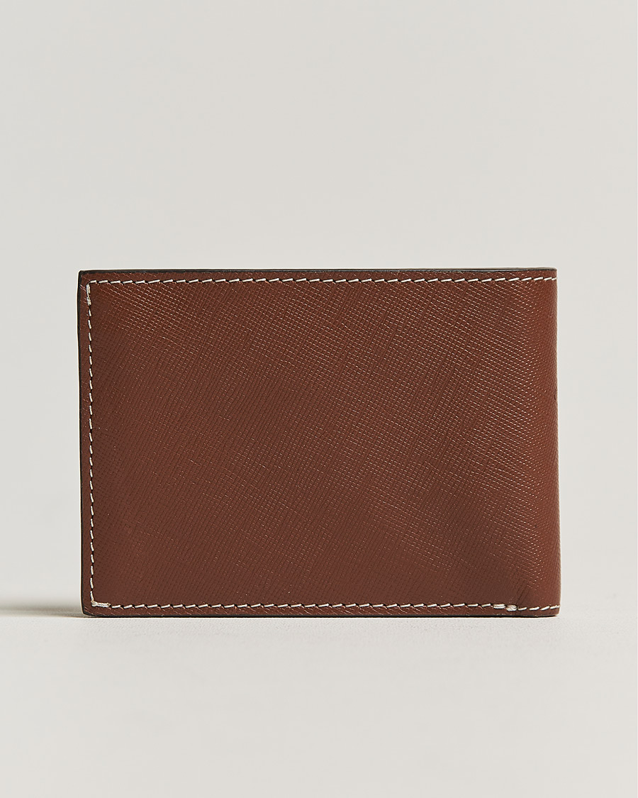 Mies | Lompakot | Tiger of Sweden | Wivalius Leather Card Holder Light Brown