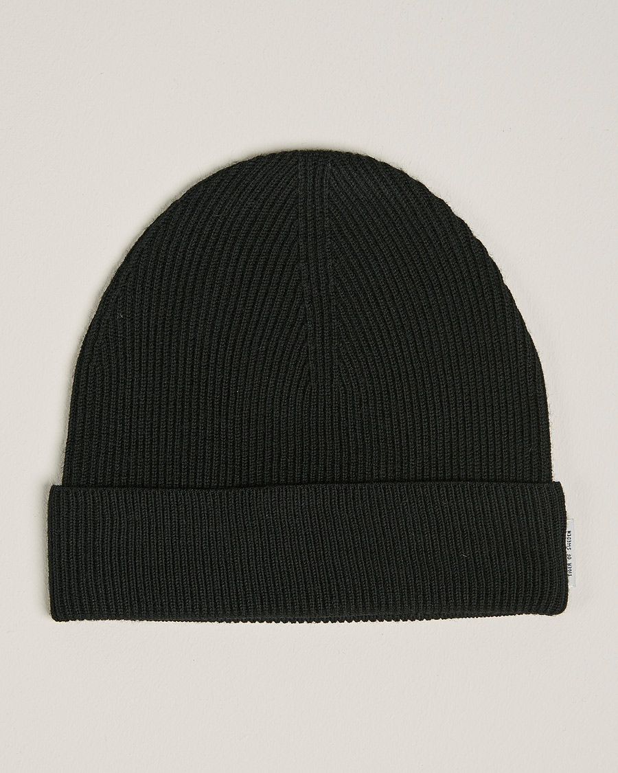 Mies | Pipot | Tiger of Sweden | Hedqvist Wool Beanie Black