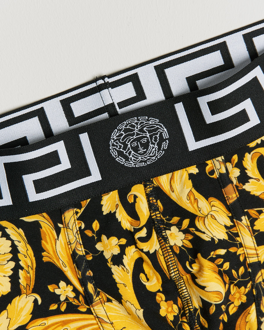 Mies | Alusvaatteet | Versace | Barocco Print Boxer Black/Gold