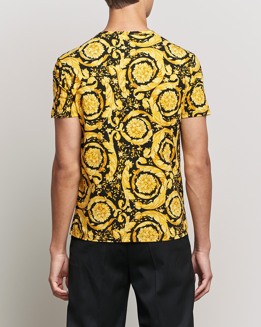 Mies | T-paidat | Versace | Barocco Print Tee Black/Gold