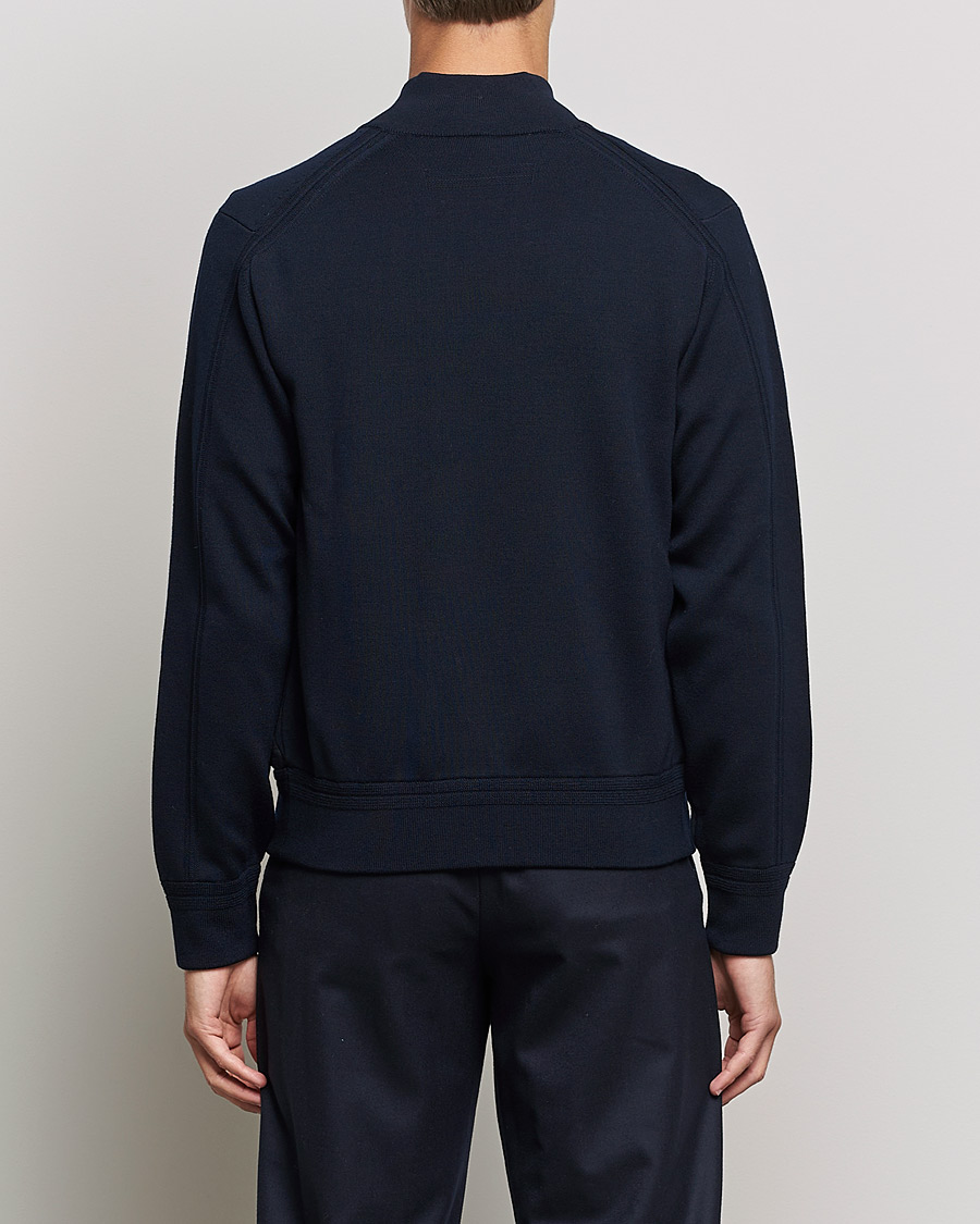 Mies | Takit | Zegna | Padded Hybrid Jacket Navy