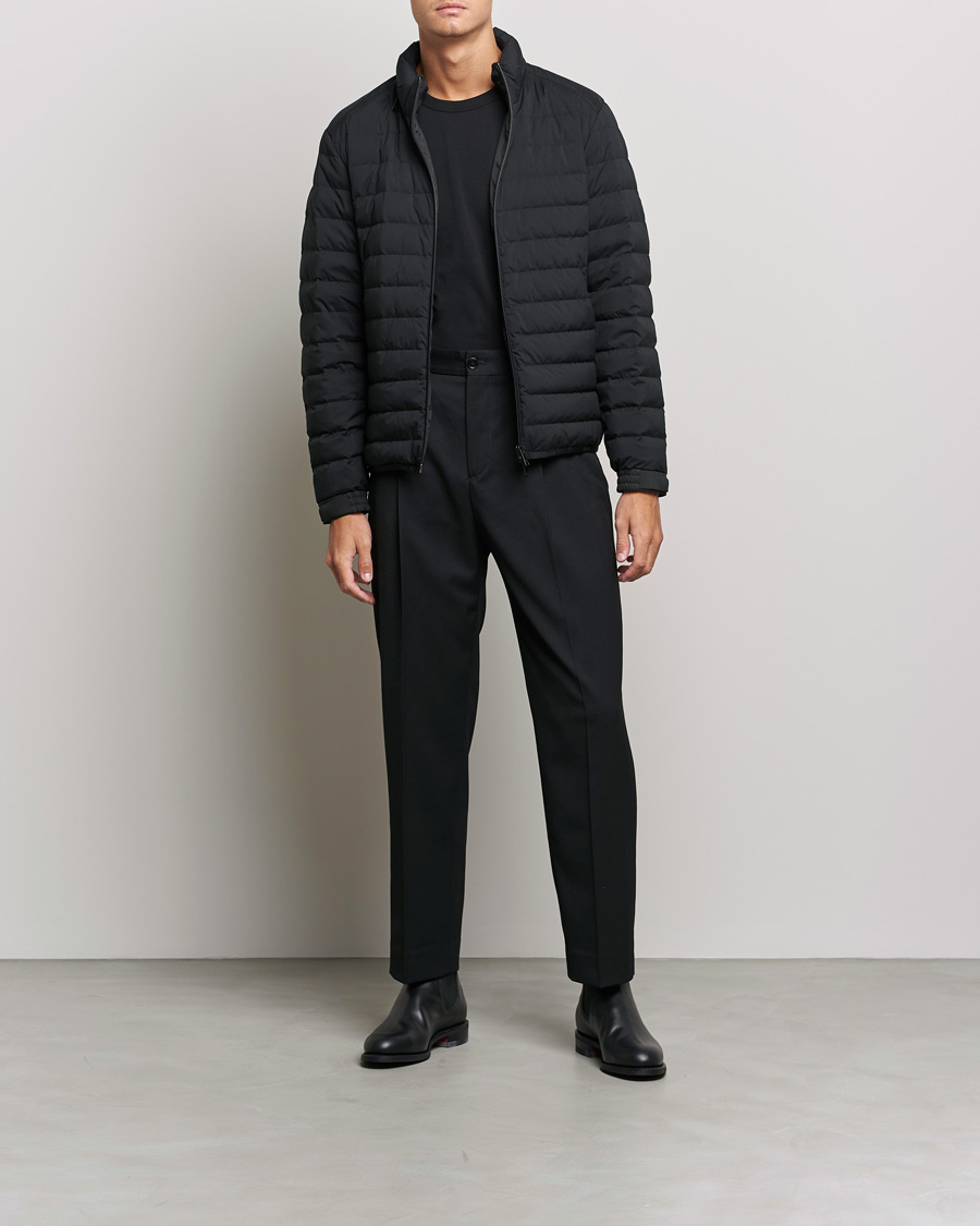 Mies | Takit | Zegna | Lightweight Nylon Down Jacket Black