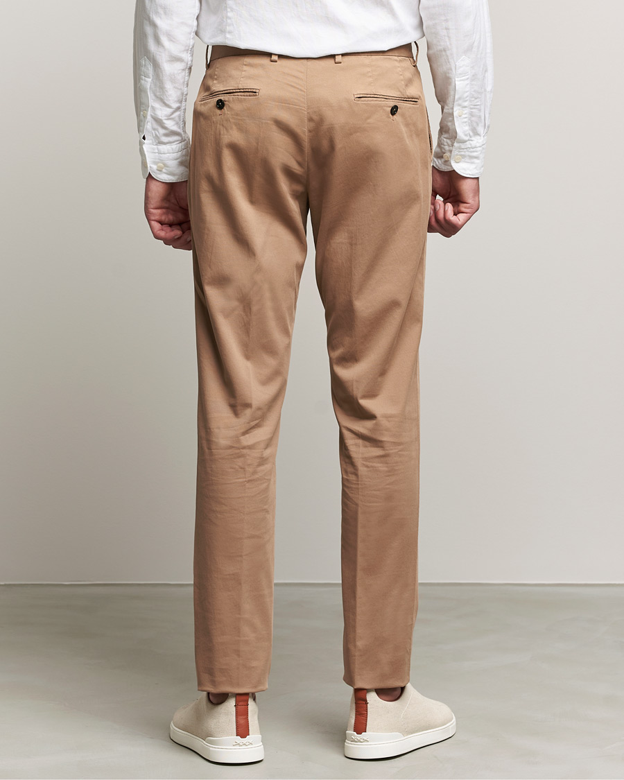 Mies | Housut | Zegna | Premium Cotton Chinos Beige