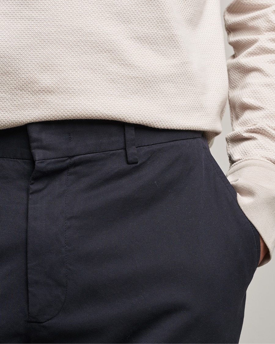Mies | Housut | Zegna | Premium Cotton Chinos Navy
